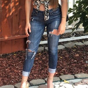 Midrise Skinny Jeans